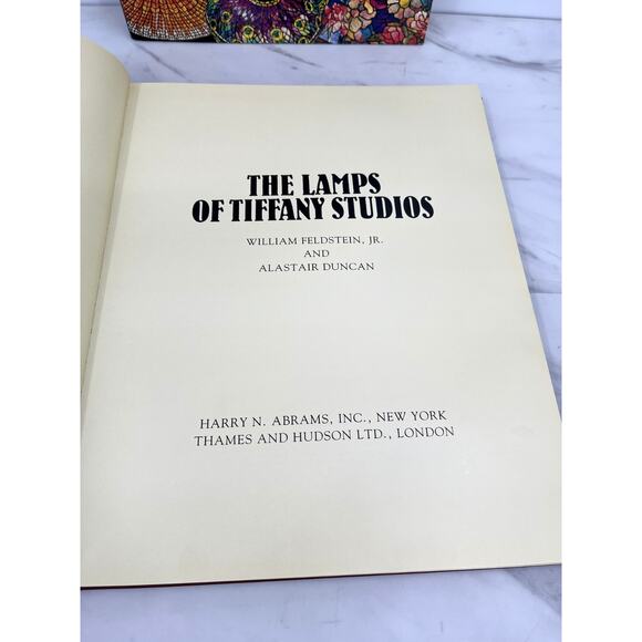 The Lamps of Tiffany Studios Book by Dr. Egon Neustadt & 2nd By Feldstein/Duncan - Picture 8 of 10